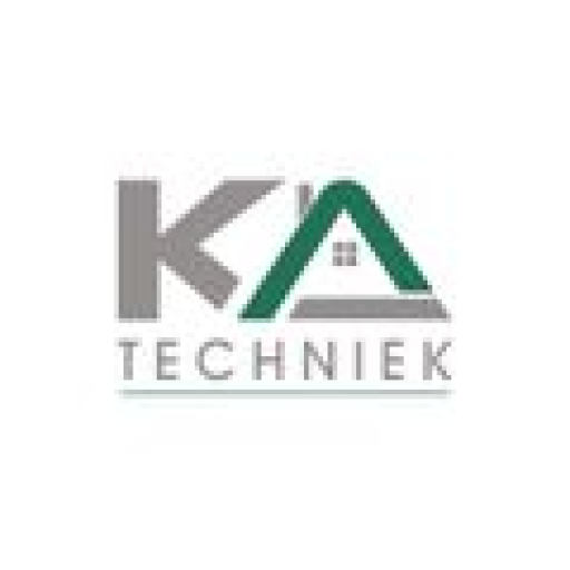 Het logo van K.A. Techniek, uw elektricien voor in Schiedam